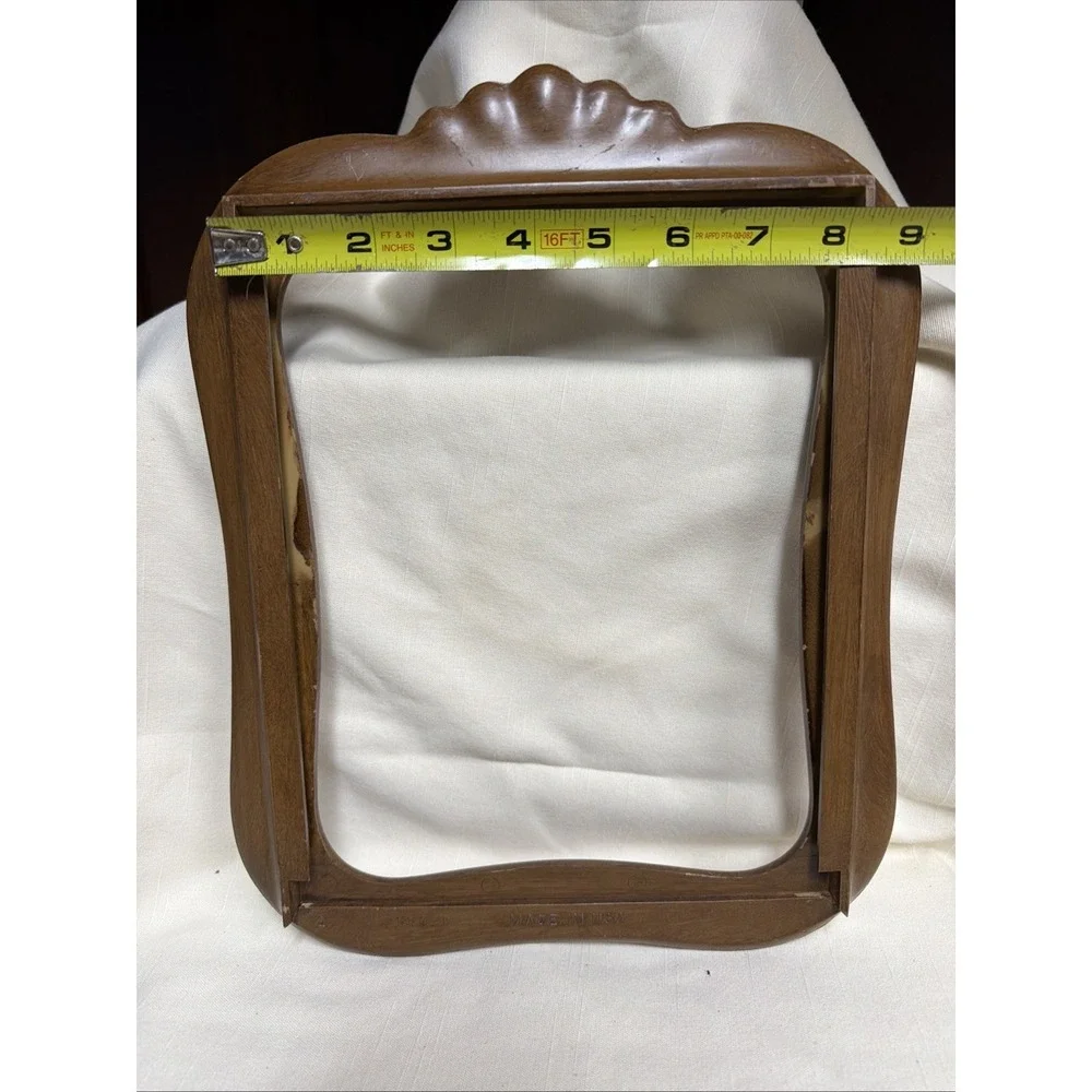 Vtg I.I.C. 1978 Ornate‎ Gesso Photo Frame Made in USA - Front Piece Only